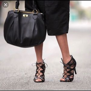 J. Crew Collection Brompton Leather Hobo